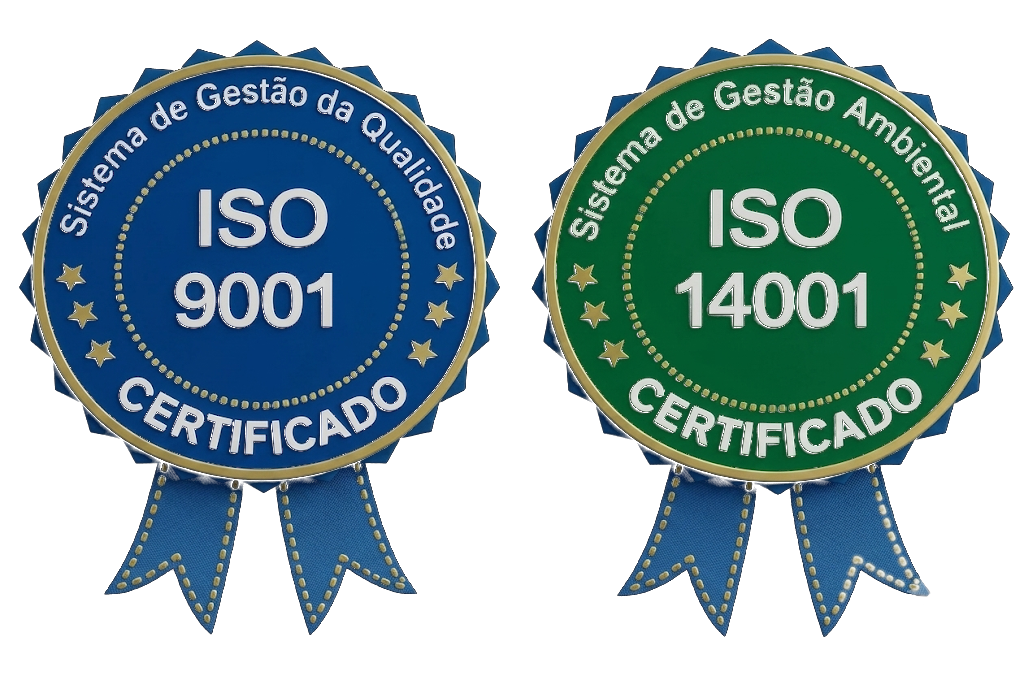 Certificações ISO 9001 e ISO 14001 - Polychemical